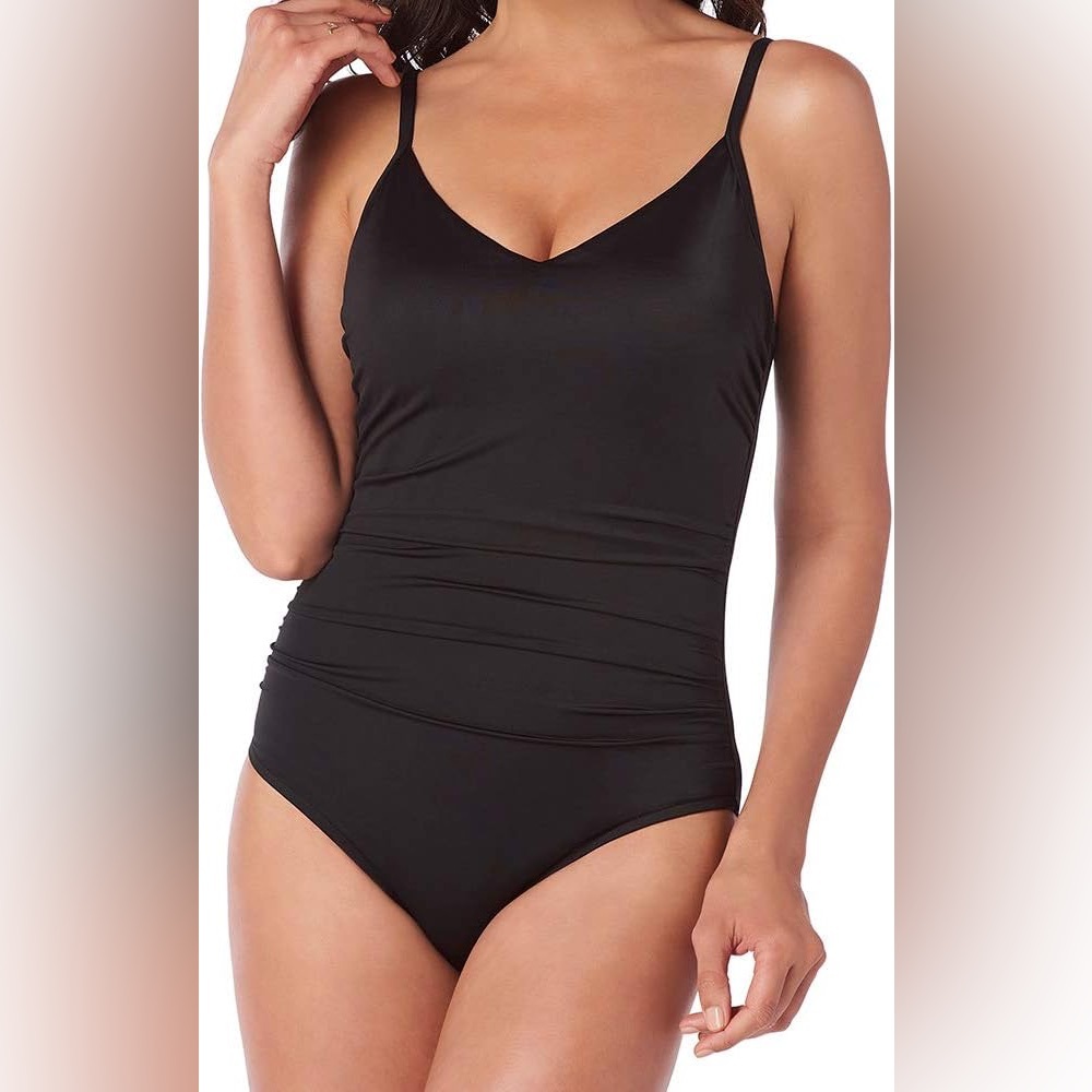 Magicsuit Black V-Neck One-Piece Swimsuit